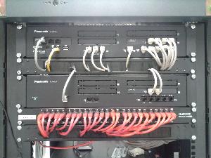 Panasonic NS gépkábel + rendező az alapkabinethez (24 portos végződéssel) 1U