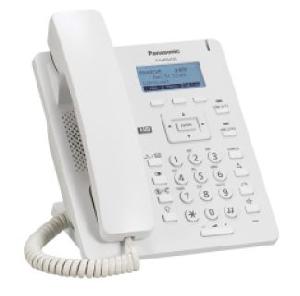 Panasonic KX-HDV130NE SIP telefon, fehér, HD hang, 2 LAN csatlakozó, 2 SIP vonal (POE)