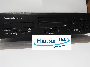 Panasonic KX-NS500NE IP Hibrid Intelligens Telefonközpont  (6 fővonal, 16 analóg mellék hívószámkijelzéssel, 2 digitális mellék hívószámkijelzéssel, 2 csatorna Hangposta, 2 csatorna DISA)