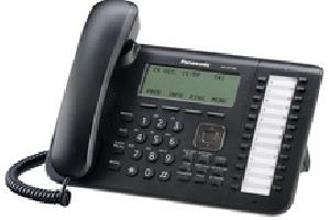 Panasonic KX-NT546X-B IP rendszertelefon fekete színben a KX-NS500/700/1000, KX-NCP500/1000 alközpontokhoz