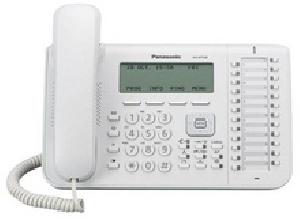 Panasonic KX-NT546X IP rendszertelefon fehér színben a KX-NS500/700/1000, KX-NCP500/1000 alközpontokhoz