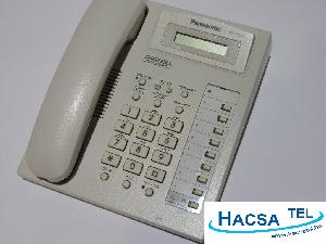 Panasonic KX-T7565CE Digitális rendszertelefon - Fehér színben (KX-TD612/TD816/TD1232 alközpontokhoz)