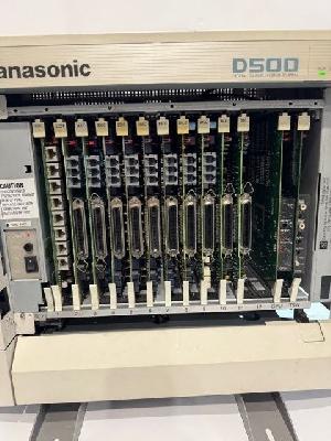 Panasonic KX-TD500 Fogad 8db ISDN2 fővonalat + 16db analóg fővonalat / 80db analóg mellék + 8db digitális mellékállomás