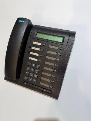 Siemens Optiset E Standard rendszertelefon fekete színben