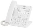 Panasonic KX-DT635NE Digitális rendszertelefon fehér színben a KX-NS500/700, KX-TDA15/30, KX-TDA/TDE100/200/600, KX-NCP500/1000 alközpontokhoz