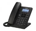Panasonic KX-HDV130NE-B SIP telefon, fekete, HD hang, 2 LAN csatlakozó, 2 SIP vonal (POE)