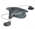 Polycom SoundStation2 EX Konferencia Telefon + 2db külső mikrofon (Újszerű)