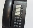 Siemens Optiset E Basic rendszertelefon fekete színben