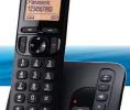 Panasonic KX-TGC220PDB Digitális Zsinórnélküli telefon - Fekete színben