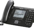 Panasonic KX-UT248NE-B SIP Telefon (POE) - Fekete színben