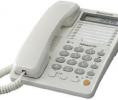 Panasonic KX-TS2308HGW Telefonkészülék - Fehér színben (Újszerű)